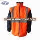 New Design HIVIS 300D Orange Reflective Jacket safety workwear