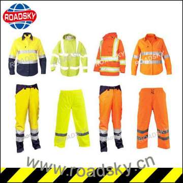 Orange High Visibility Long Sleeve Nomex Reflective Safety Clothes